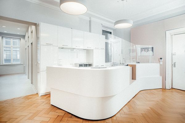 Empfangsbereich des Facharztzentrums Urologie Berlin Charlottenburg